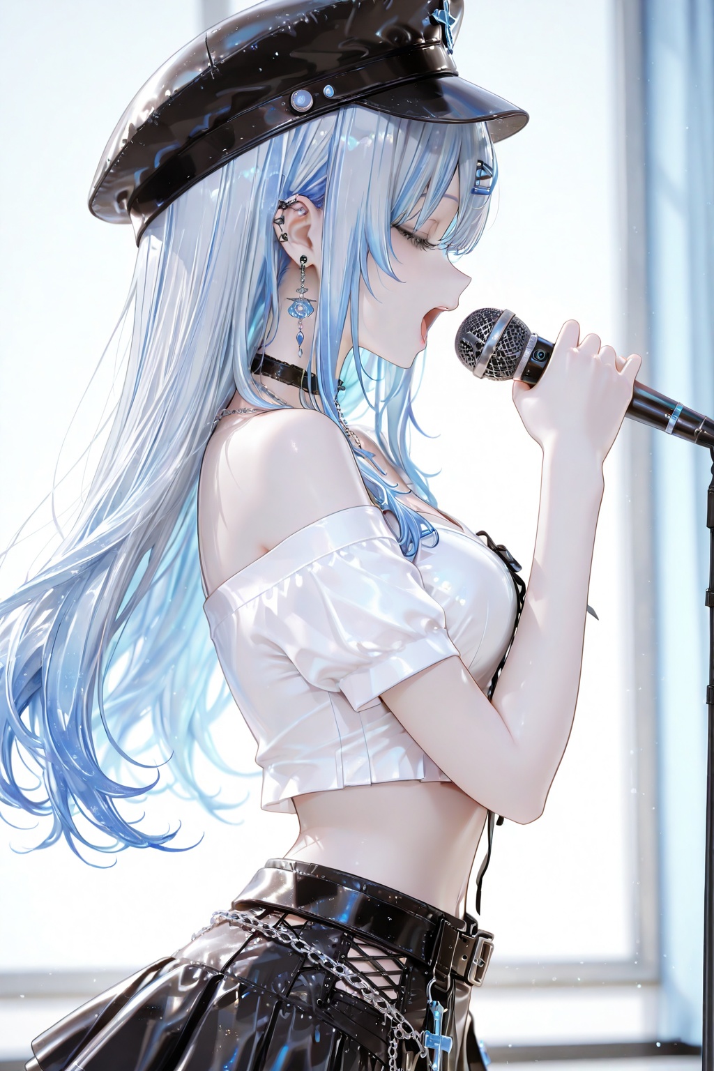 1girl,  solo,  long hair on Tensor.Art