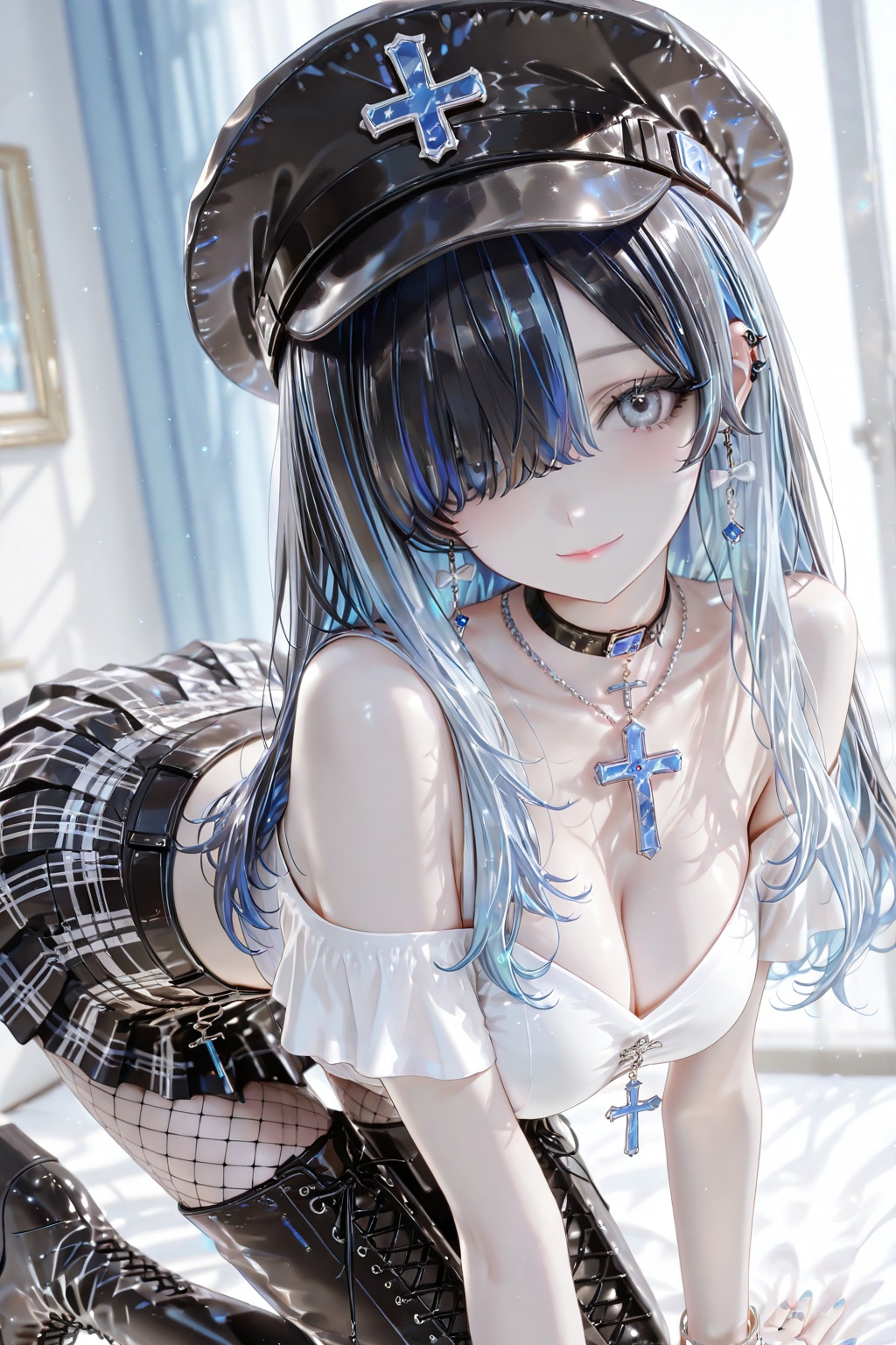 1girl,  solo,  long hair on Tensor.Art