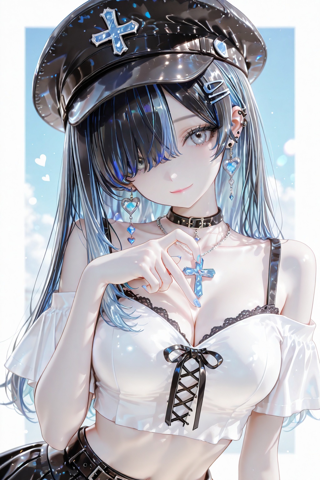 1girl,  solo,  long hair on Tensor.Art
