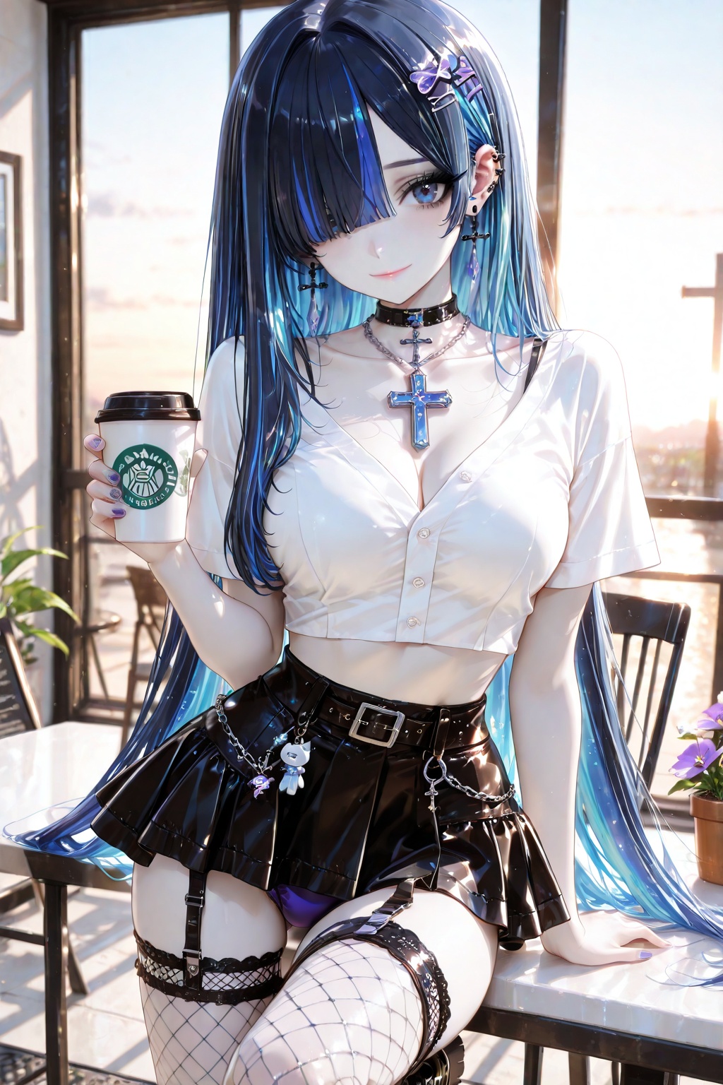 Tsukino Aria,  girl,  solo on Tensor.Art