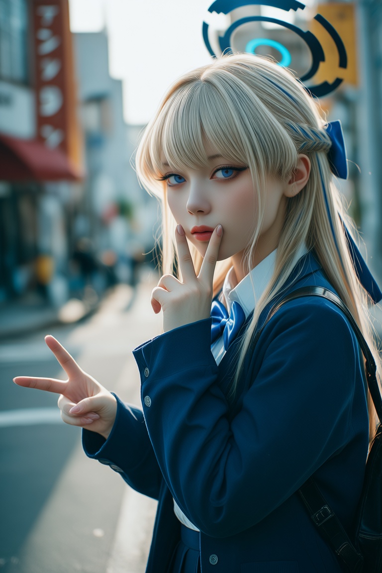 1girl,  toki \(blue archive\),  halo on Tensor.Art