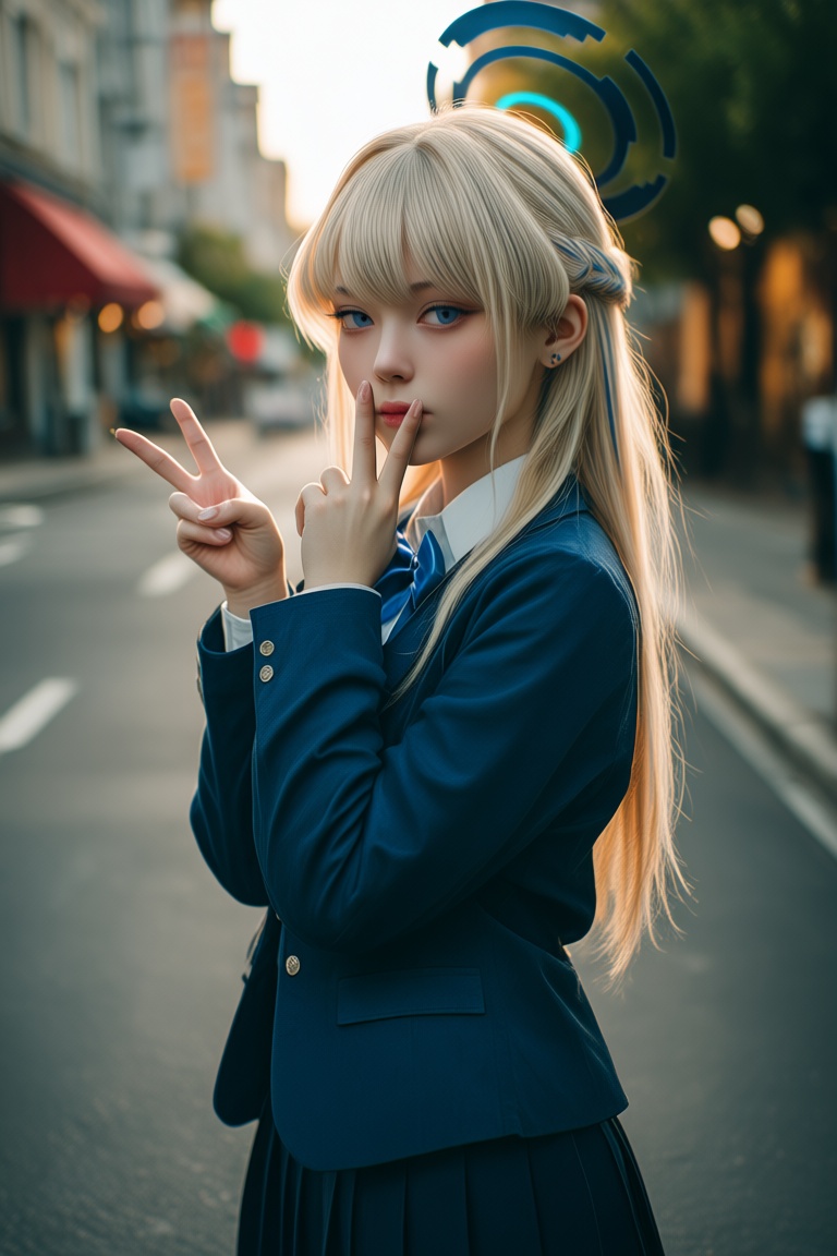 1girl,  toki \(blue archive\),  halo on Tensor.Art