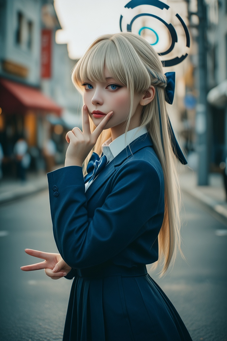 1girl,  toki \(blue archive\),  halo on Tensor.Art