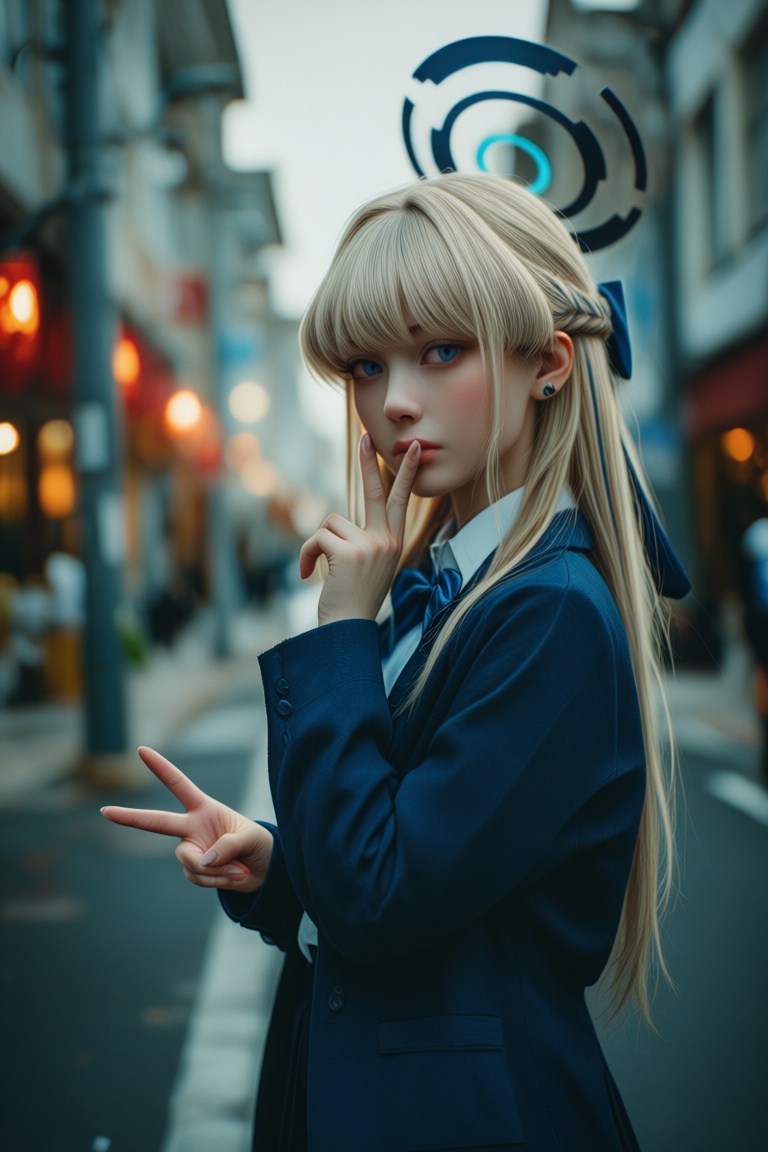 1girl,  toki \(blue archive\),  halo on Tensor.Art