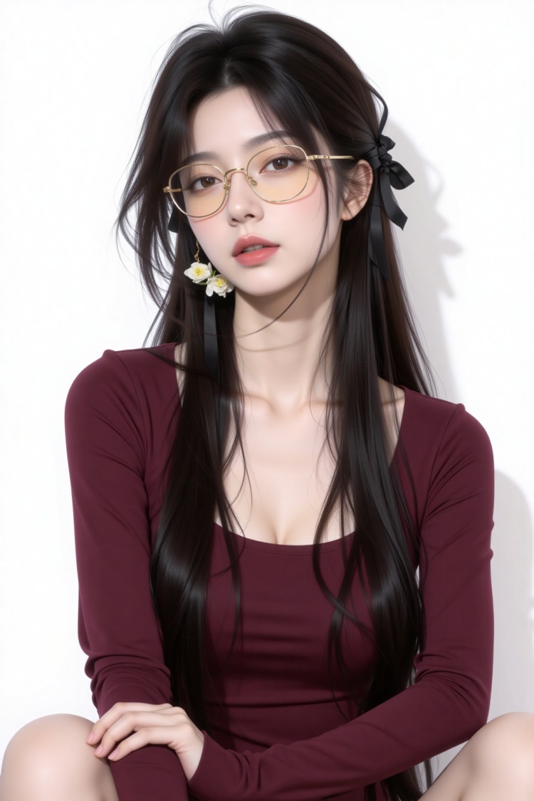 眼镜美女 by LBB小赞 on Tensor.Art