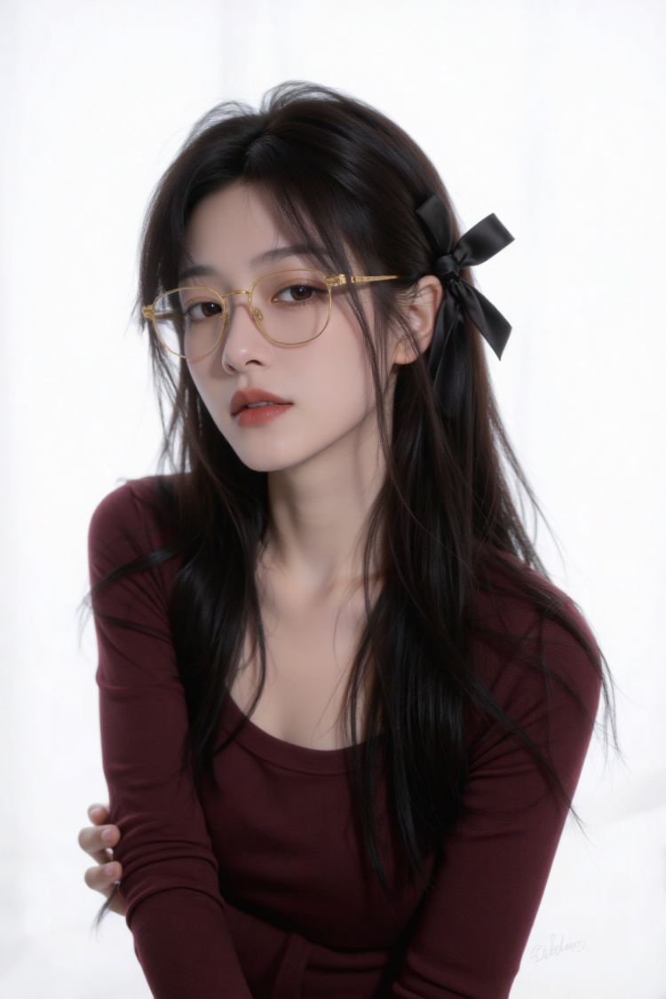 眼镜美女 by LBB小赞 on Tensor.Art
