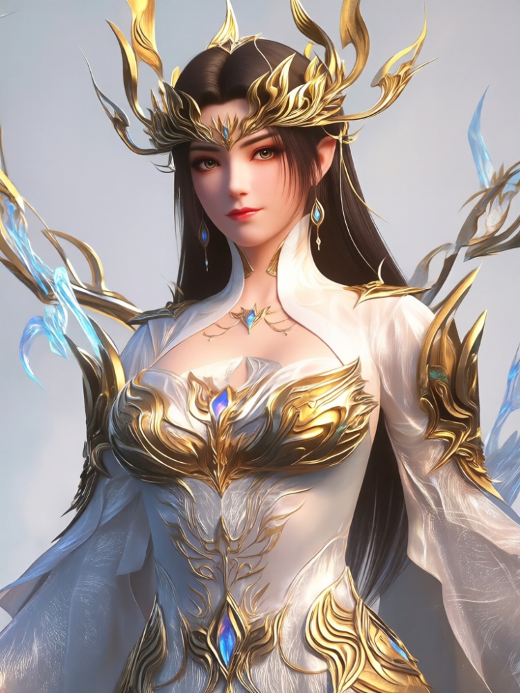 X美杜莎斗圣白衣-斗破苍穹Qwen by DeepBlue藍心 on Tensor.Art