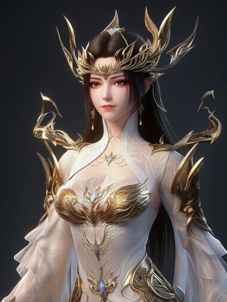 X美杜莎斗圣白衣-斗破苍穹Qwen by DeepBlue藍心 on Tensor.Art