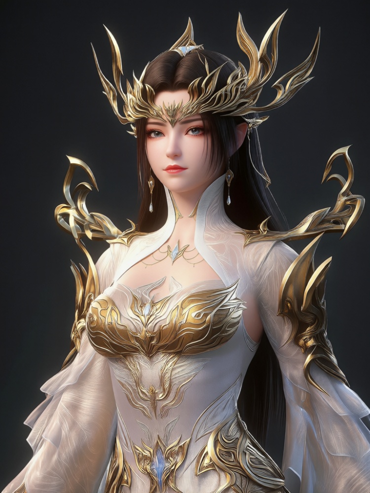 X美杜莎斗圣白衣-斗破苍穹Qwen by DeepBlue藍心 on Tensor.Art
