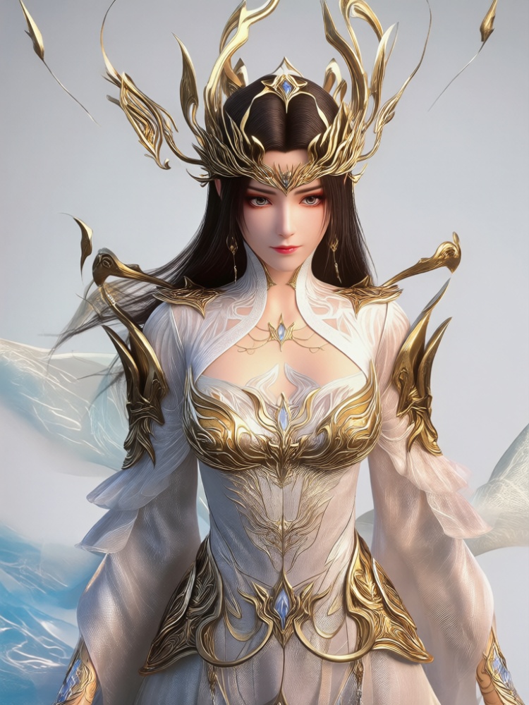 X美杜莎斗圣白衣-斗破苍穹Qwen by DeepBlue藍心 on Tensor.Art