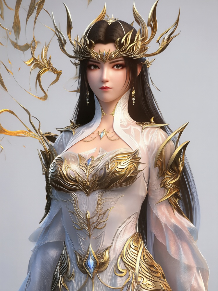 X美杜莎斗圣白衣-斗破苍穹Qwen by DeepBlue藍心 on Tensor.Art