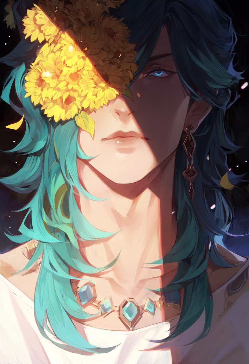 shu8a,  jewelry,  solo on Tensor.Art