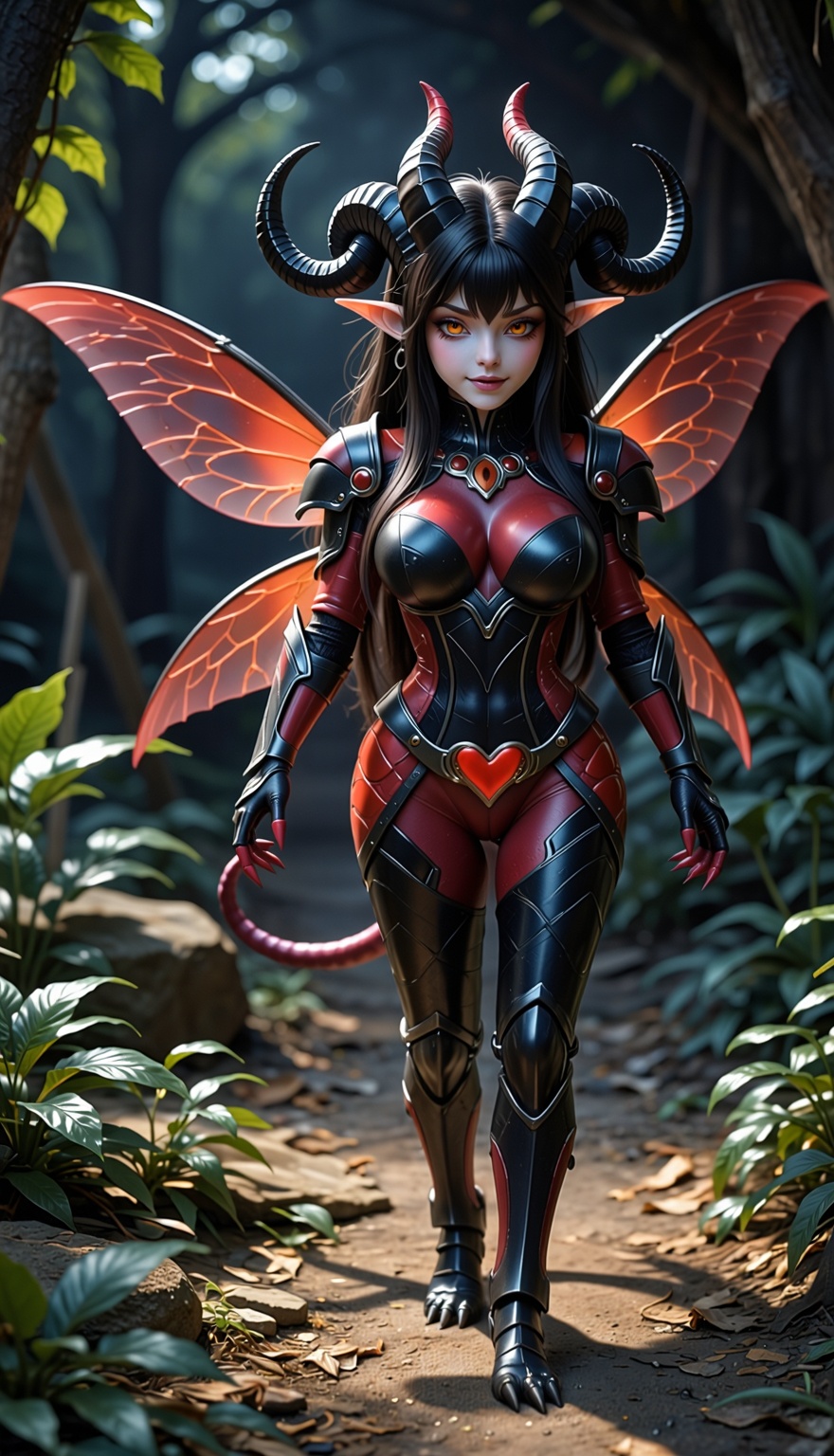 hivara,  bug demon girl on Tensor.Art