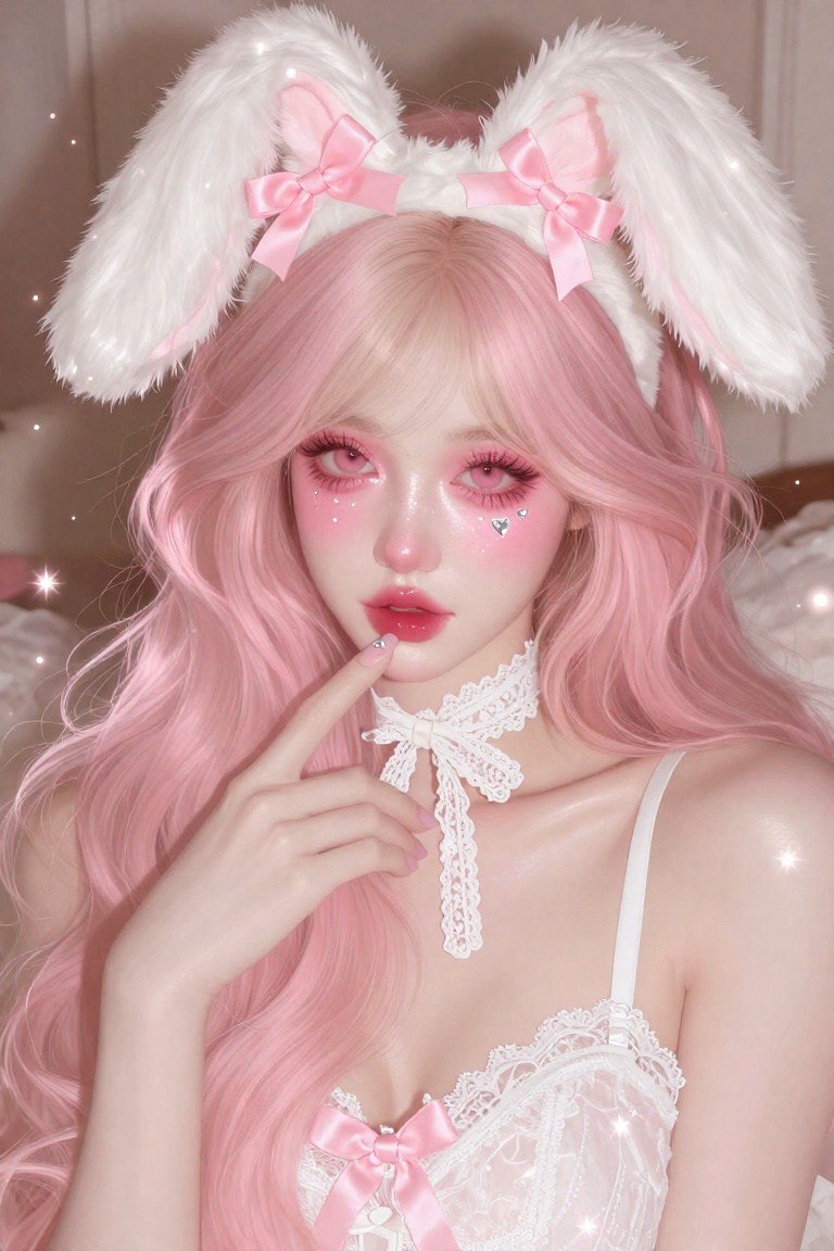 soft brushwork a breathtakingly dreamy close-up portrait of a hauntingly beautiful young woman with an ethereal otherworld...