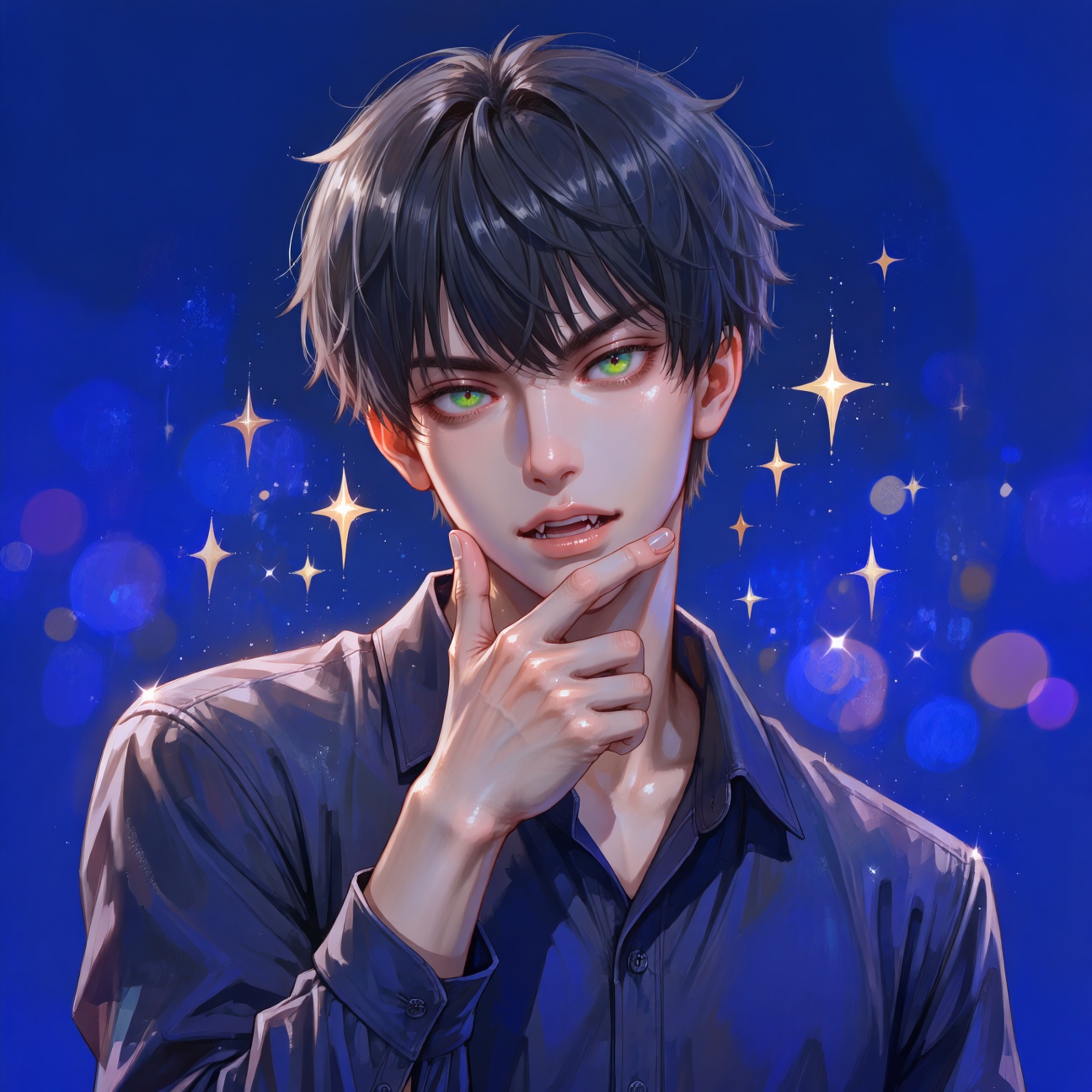 A Japanese shojo manga magazine cover illustration,  composition pastel background with sparkles,  sweet theme throughout....
