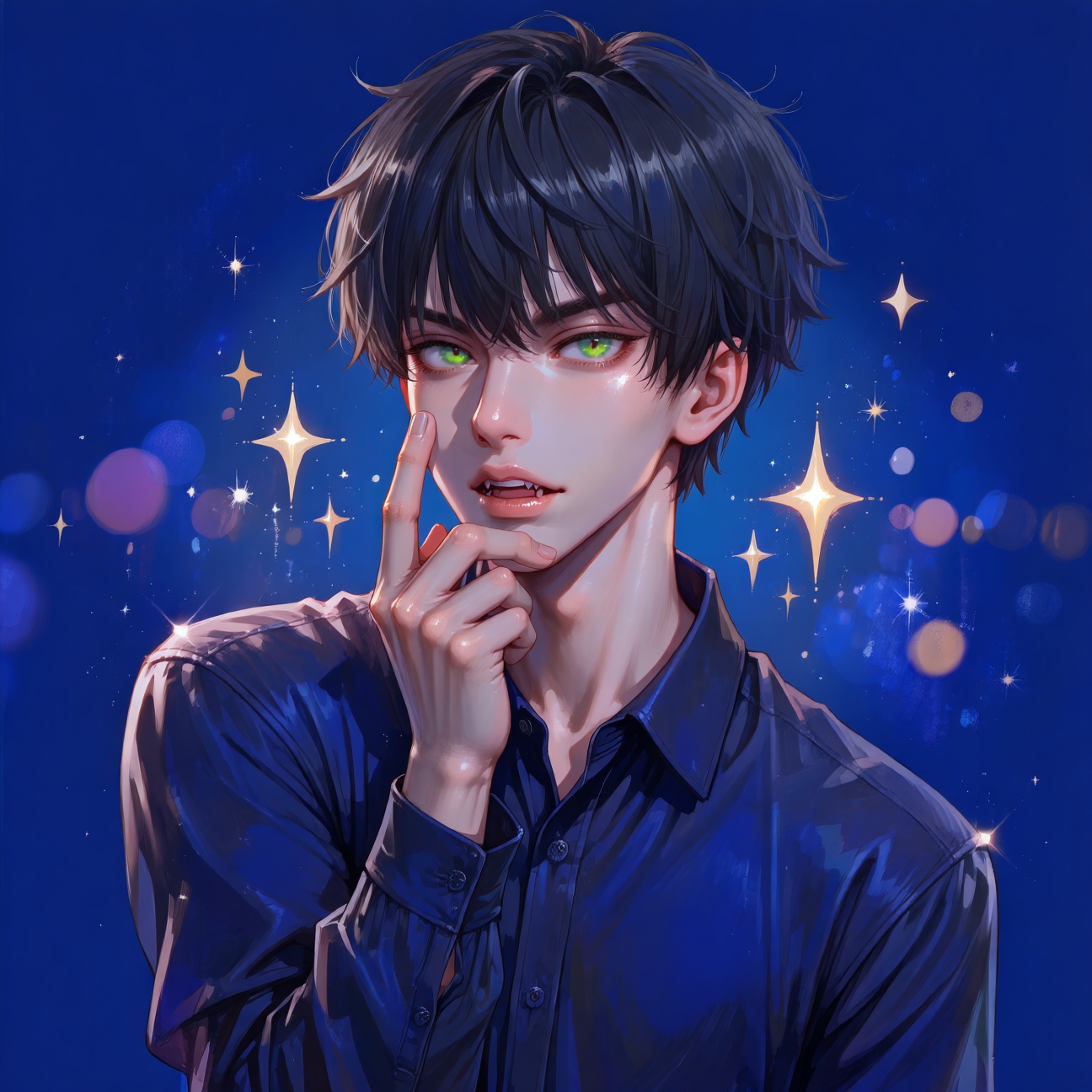 A Japanese shojo manga magazine cover illustration,  composition pastel background with sparkles,  sweet theme throughout....