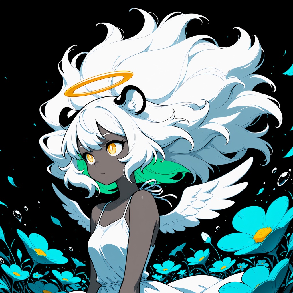 comicbook style,  colored lineart,  flat colors on Tensor.Art