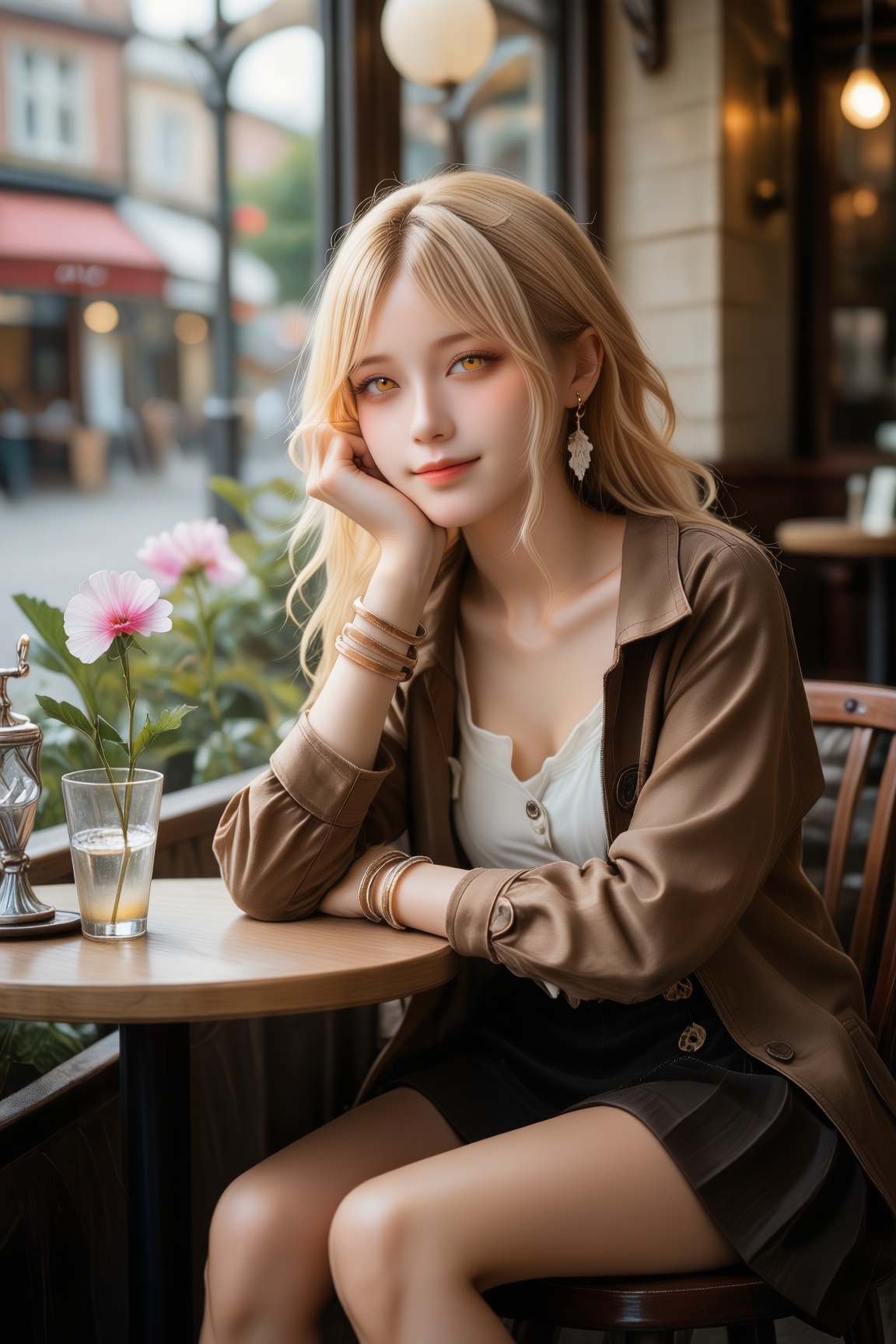 1girl,  solo,  looking at viewer on Tensor.Art