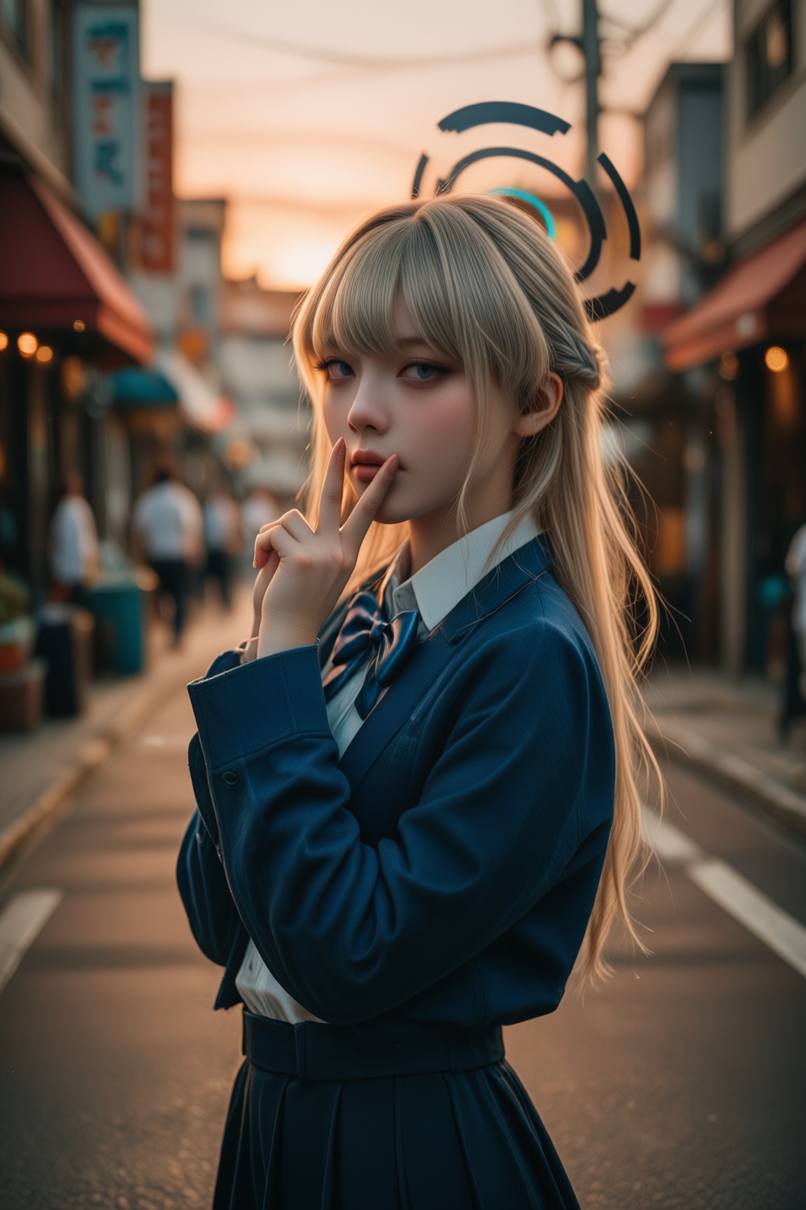 1girl,  toki \(blue archive\),  halo on Tensor.Art