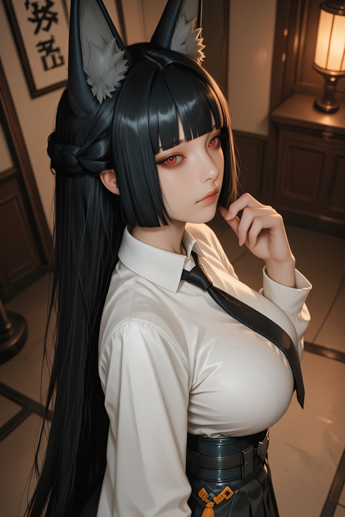 1girl,  hoshimi miyabi,  zenless zone zero on Tensor.Art