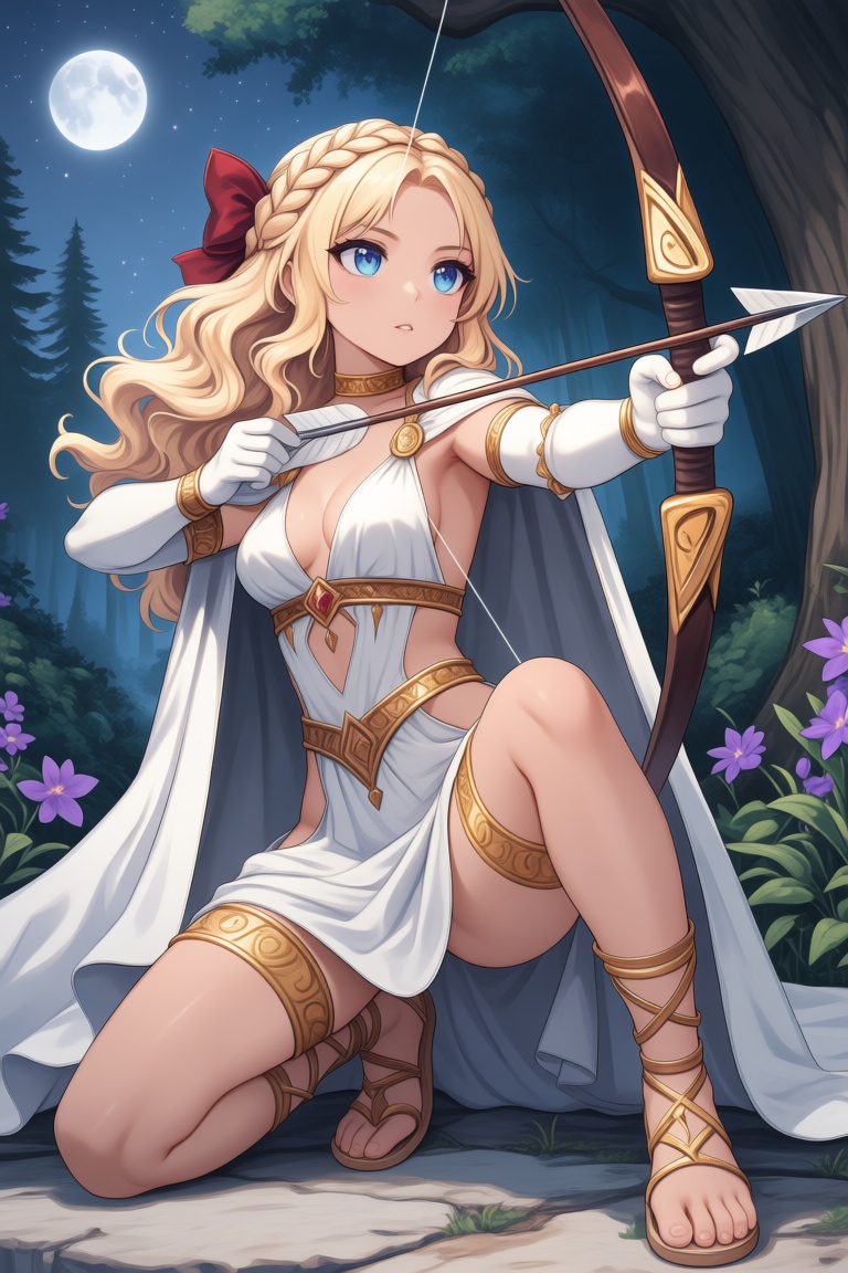 greek mythology,  artemis \(mythology\),  1girl on Tensor.Art