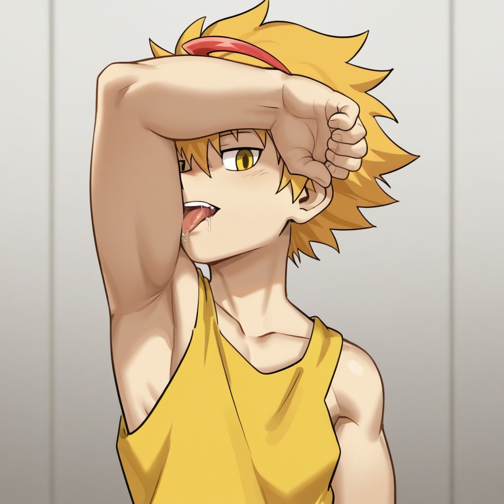 free de la hoya,  multicolored hair,  blonde hair on Tensor.Art