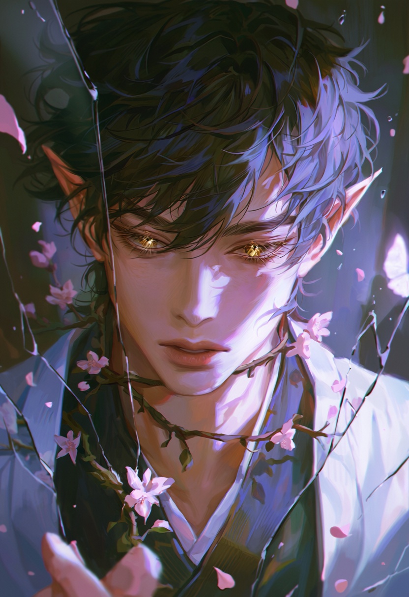 zer0q,  1boy,  solo on Tensor.Art