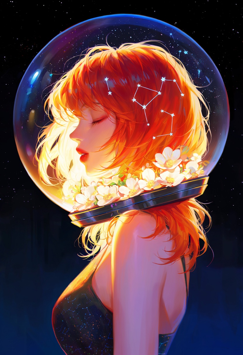 zer0q,  1girl,  closed eyes on Tensor.Art