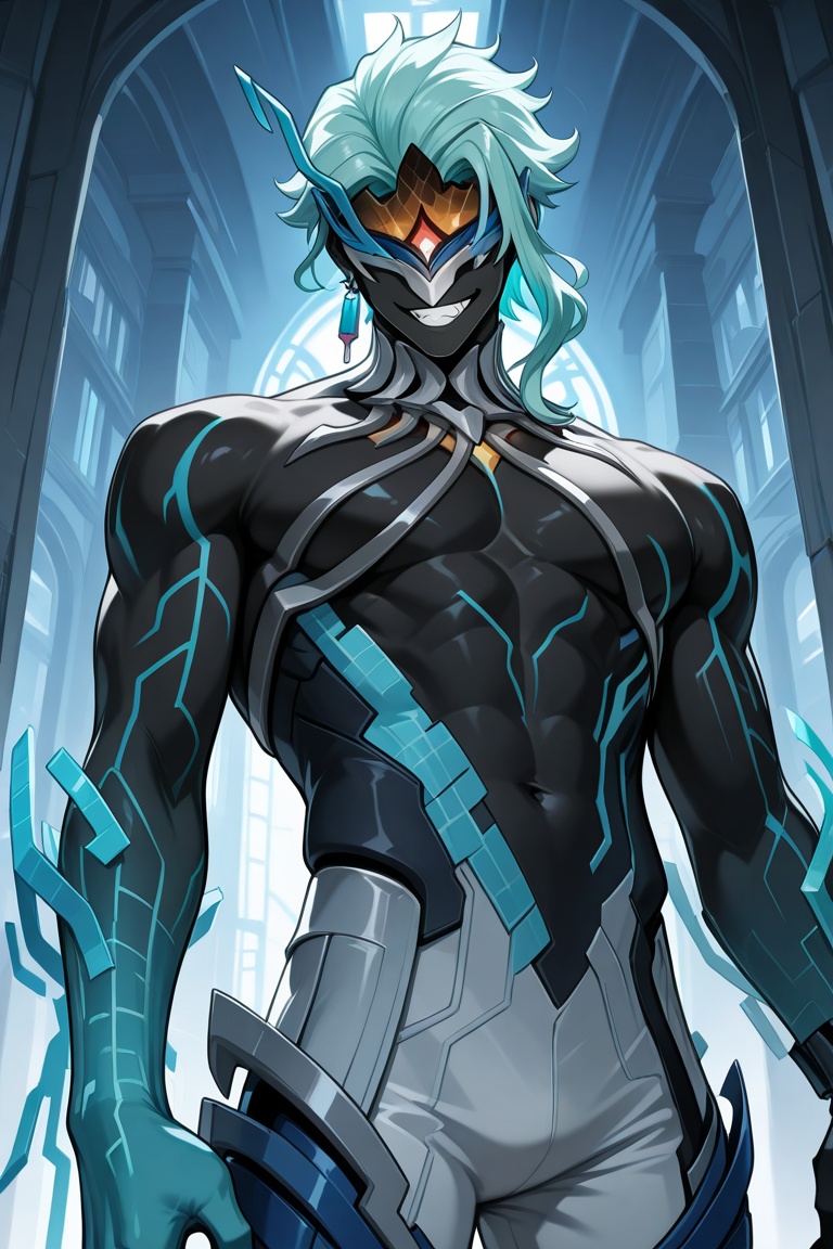 solo,  male focus,  datattore on Tensor.Art