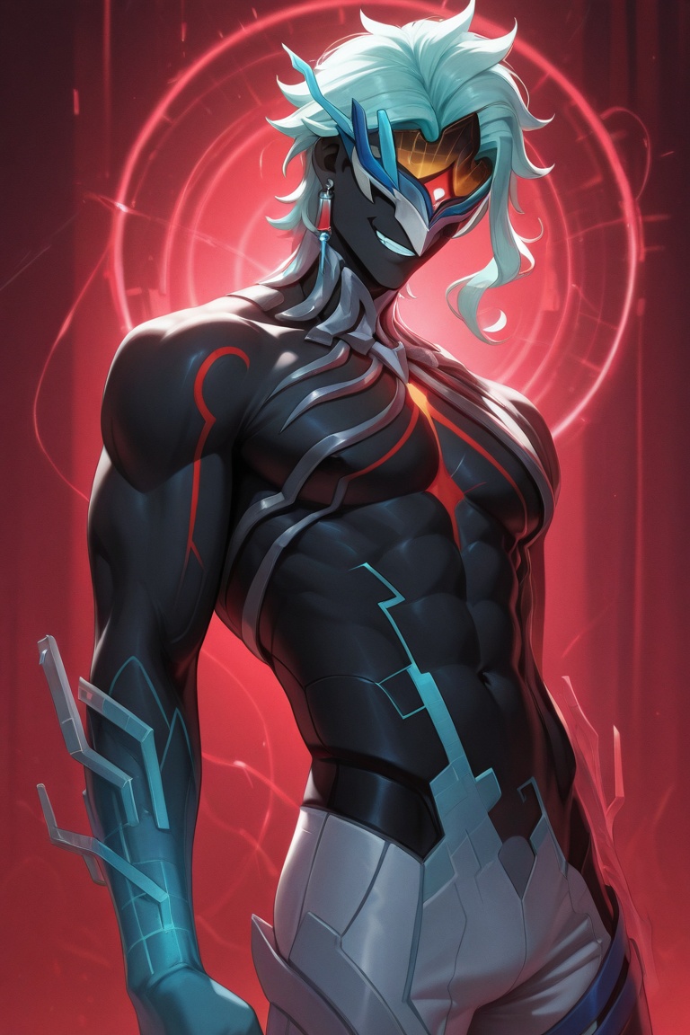 solo,  male focus,  datattore on Tensor.Art