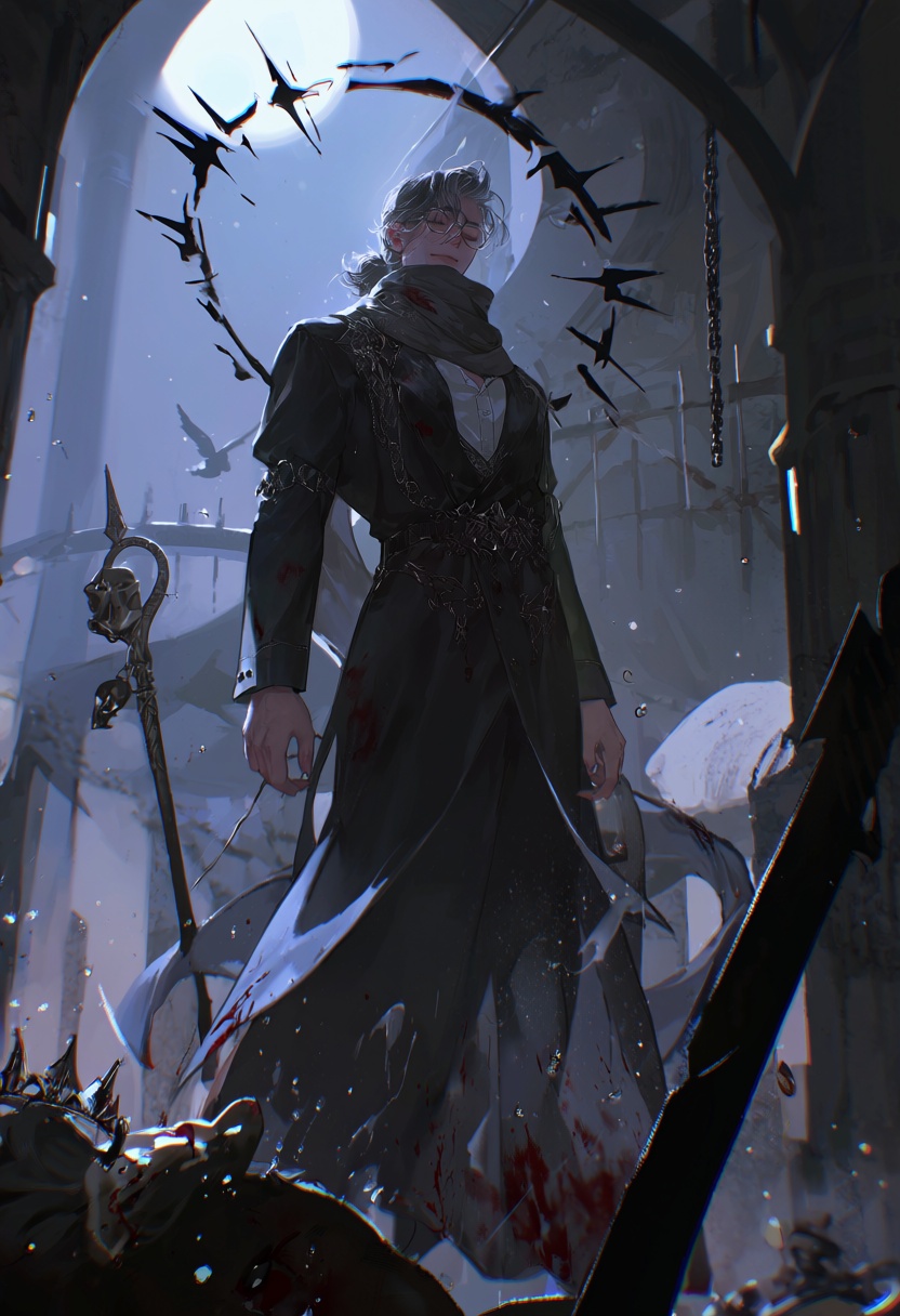 l0bby,  1boy,  sorcerer on Tensor.Art