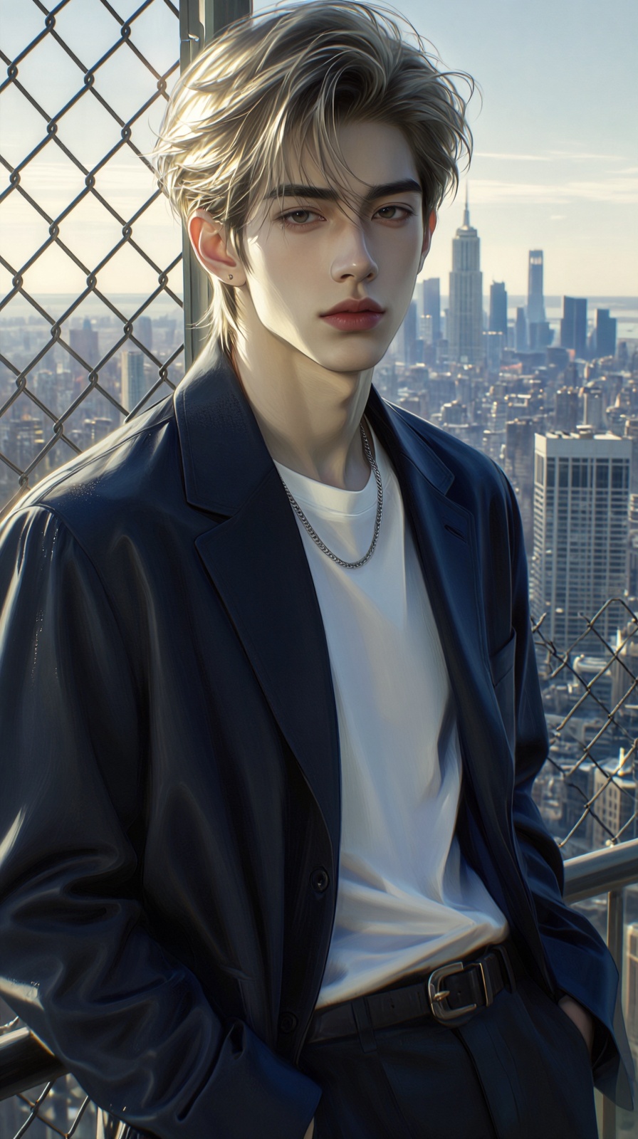 (Highly refined art style) 1male,  solo,  cinematic composition by Aily on Tensor.Art