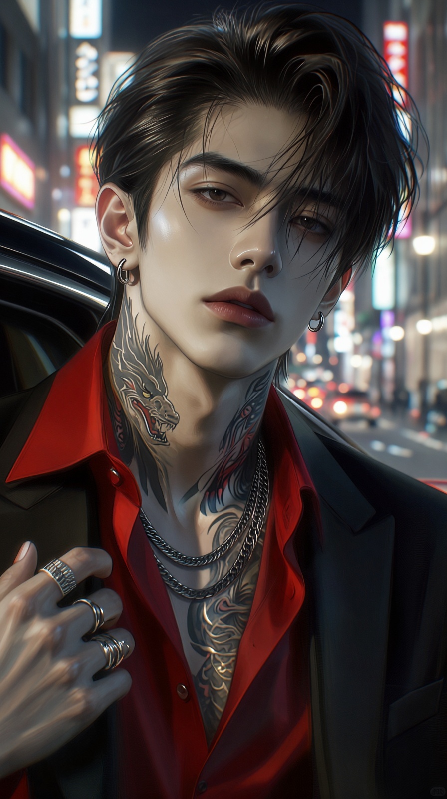 (Highly refined art style) 1male,  solo,  cinematic composition by Aily on Tensor.Art
