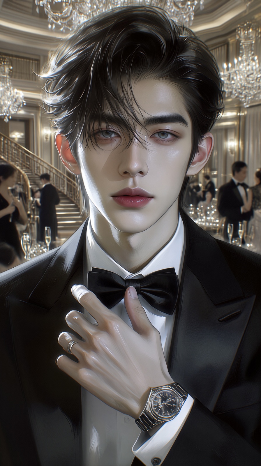 (Highly refined art style) 1male,  solo,  cinematic composition by Aily on Tensor.Art