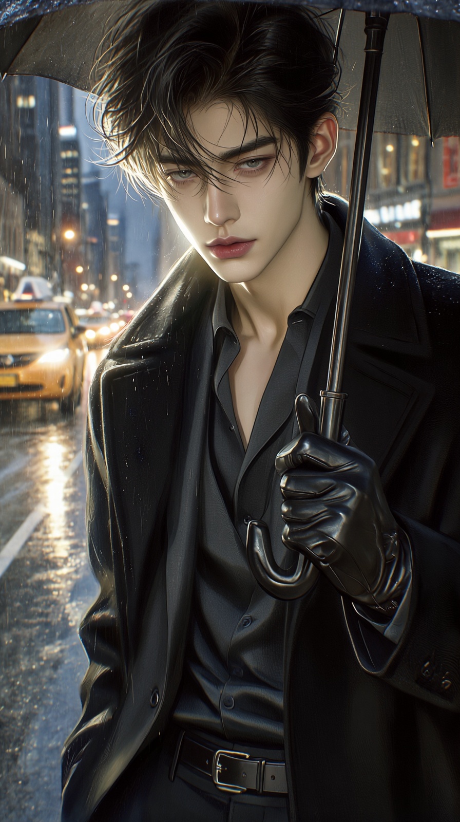 (Highly refined art style) 1male,  solo,  cinematic composition on Tensor.Art