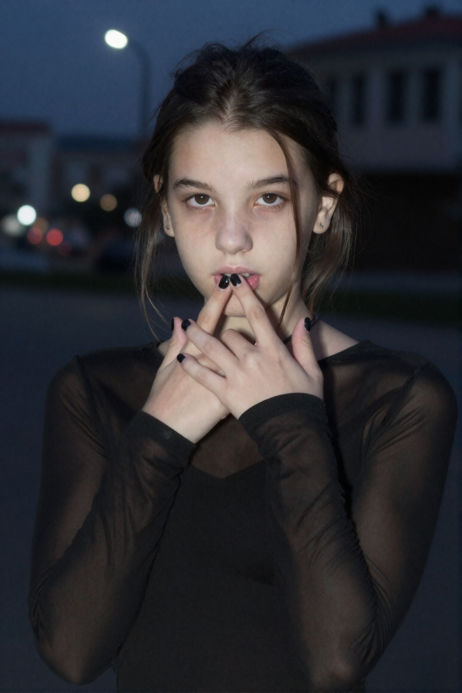 digital photography,  shallow depth of field,  artificial strobe lighting creating specular highlights on Tensor.Art