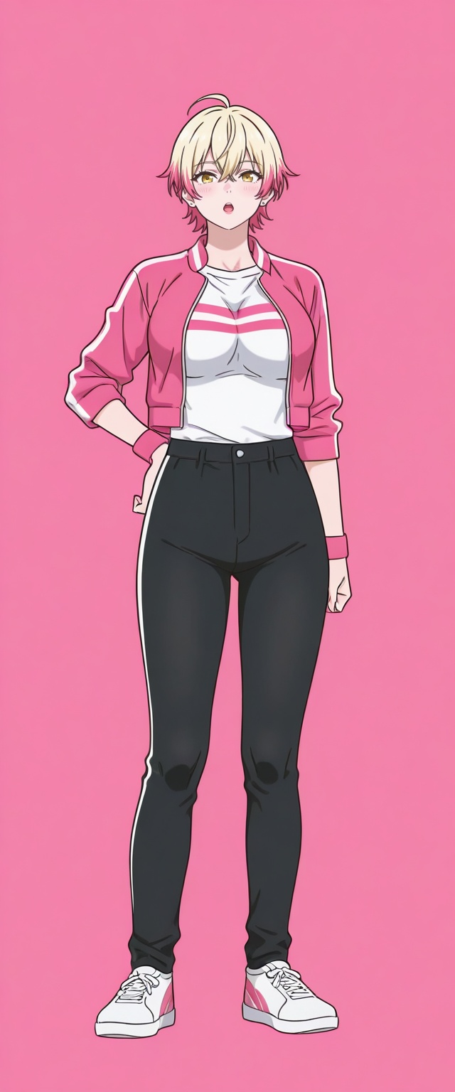 Ookii_Onnanoko_wa_Suki_desu_ka,  tall female,  multicolored hair on Tensor.Art