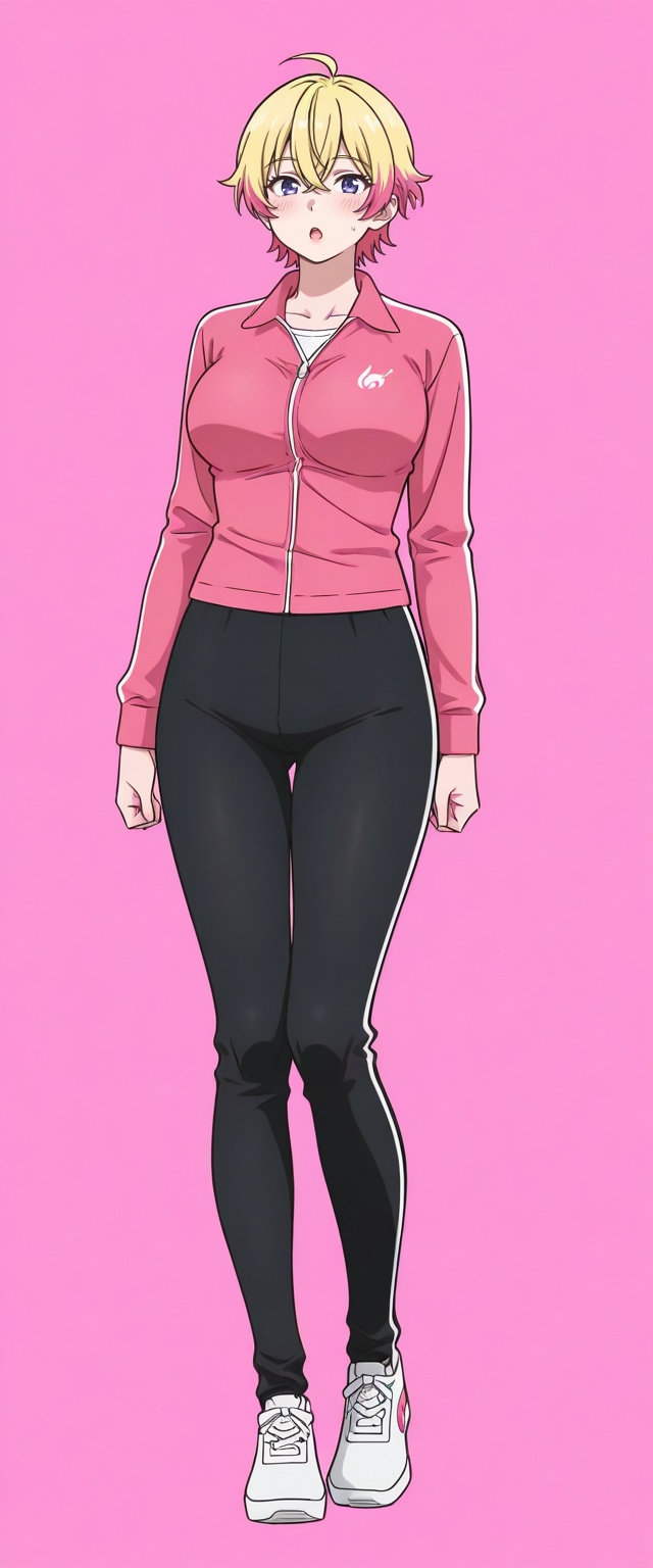 Ookii_Onnanoko_wa_Suki_desu_ka,  tall female,  multicolored hair on Tensor.Art