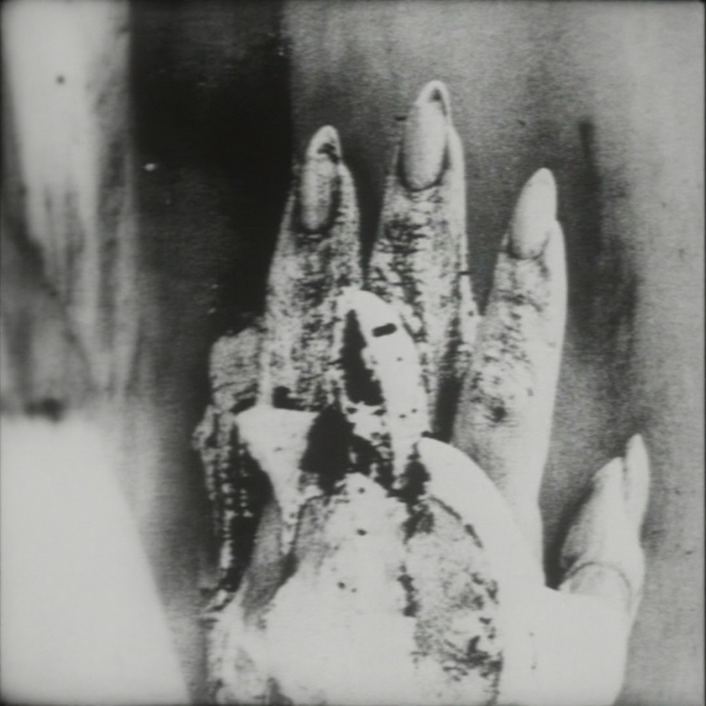 close-up view of a woman’s hand held slightly forward,  fingers relaxed; nails long,  sharply pointed on Tensor.Art