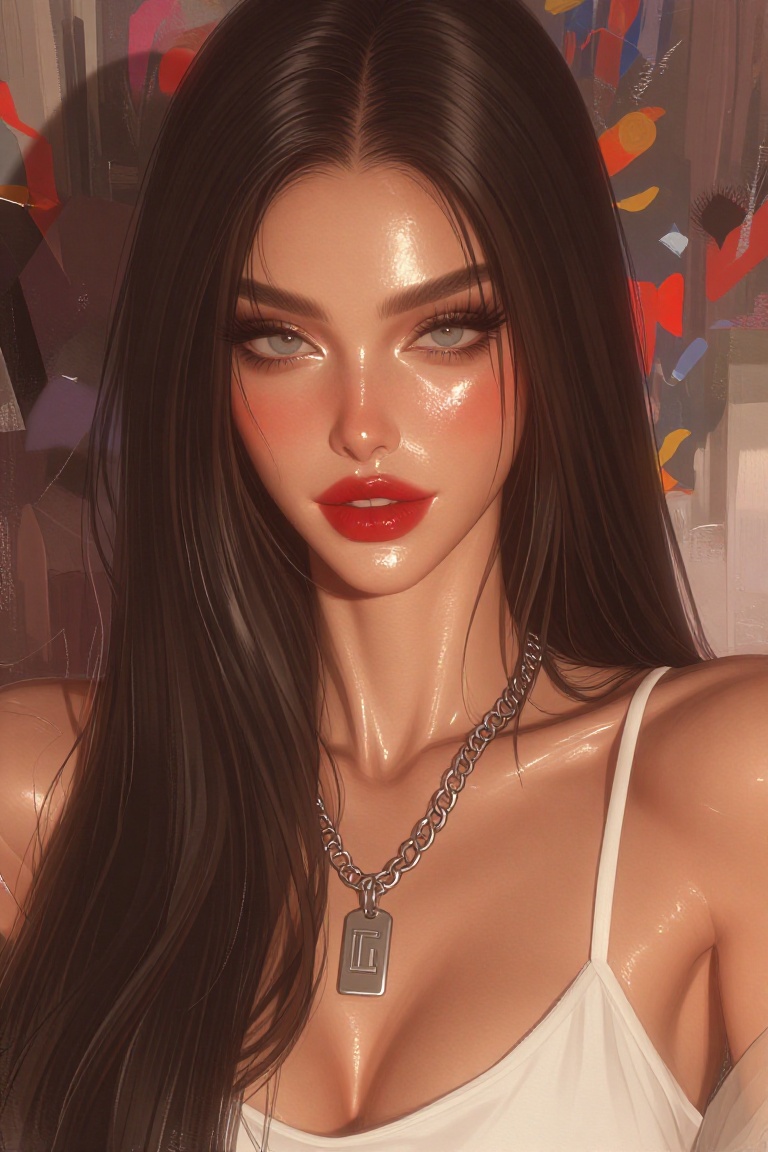 soft brushwork,  semi-realistic manhwa,  glass skin on Tensor.Art