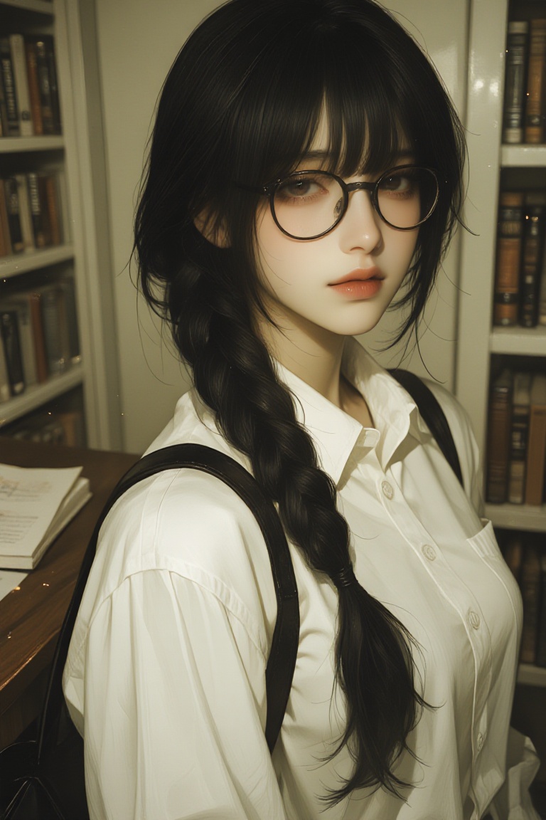1girl,  solo,  long hair on Tensor.Art