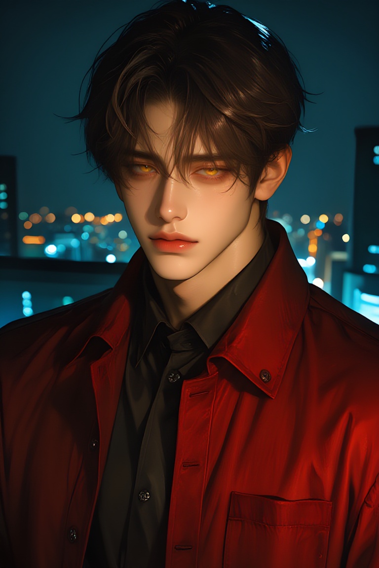 1boy,  looking at viewer,  short hair on Tensor.Art