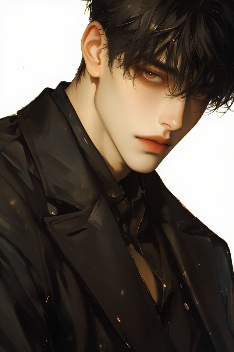 1boy,  looking at viewer,  short hair on Tensor.Art