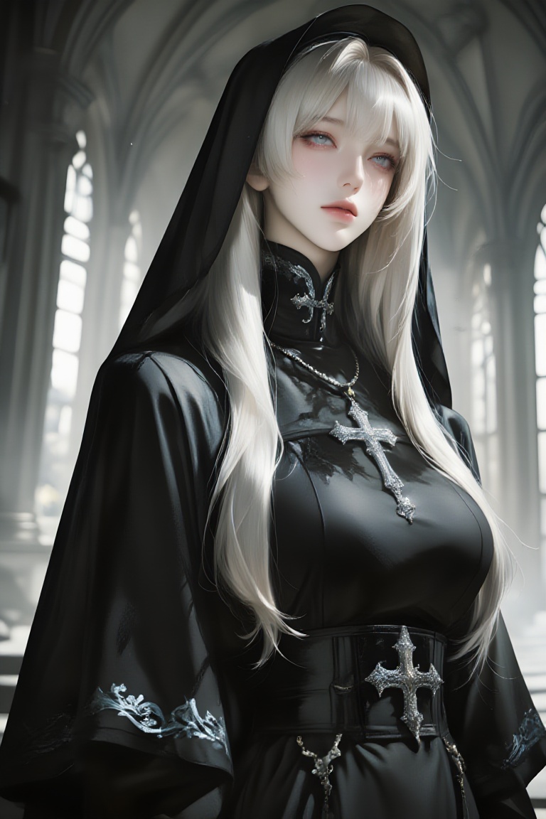1girl,  solo,  long hair on Tensor.Art