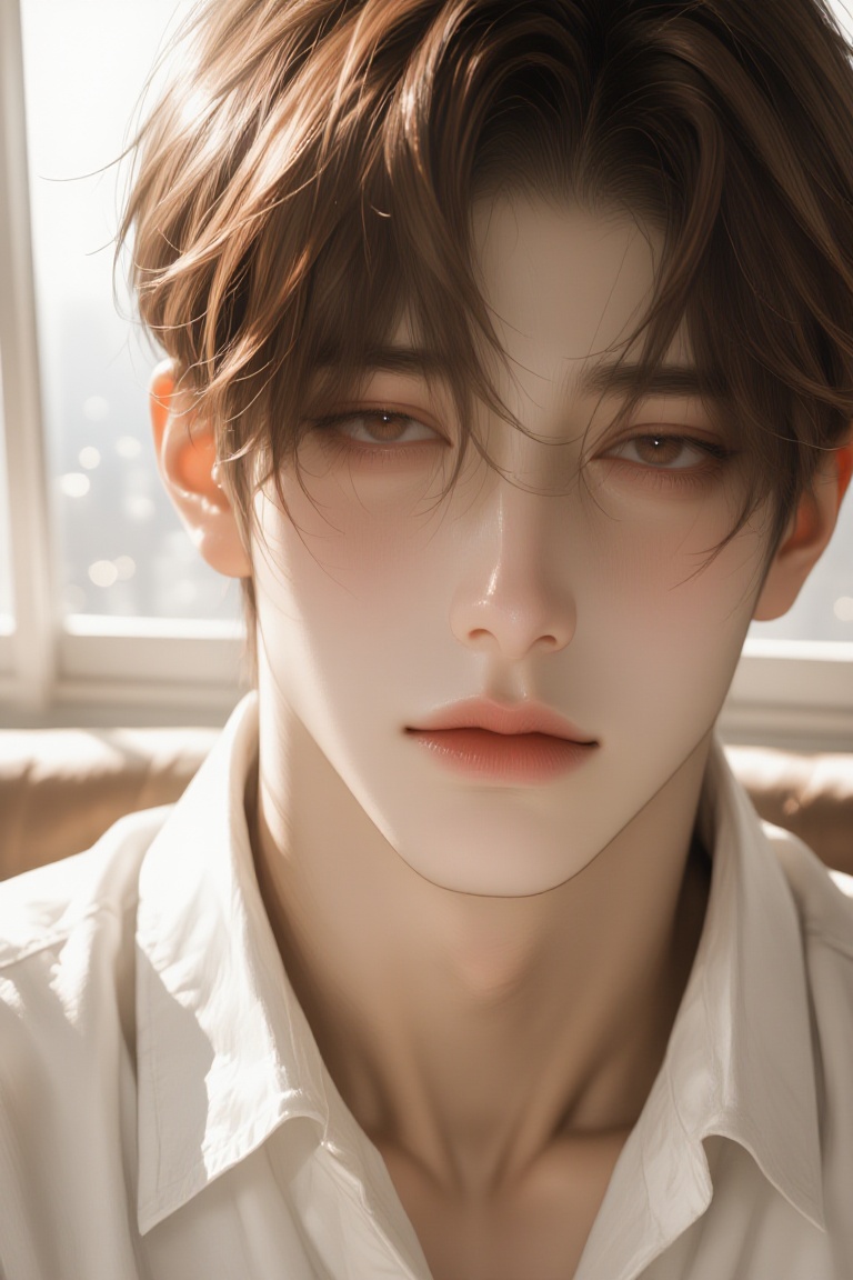 1boy,  looking at viewer,  blush on Tensor.Art