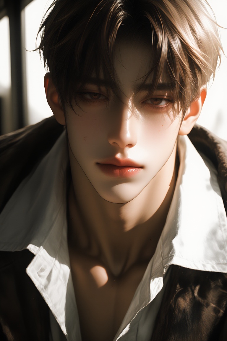 1boy,  looking at viewer,  blush on Tensor.Art