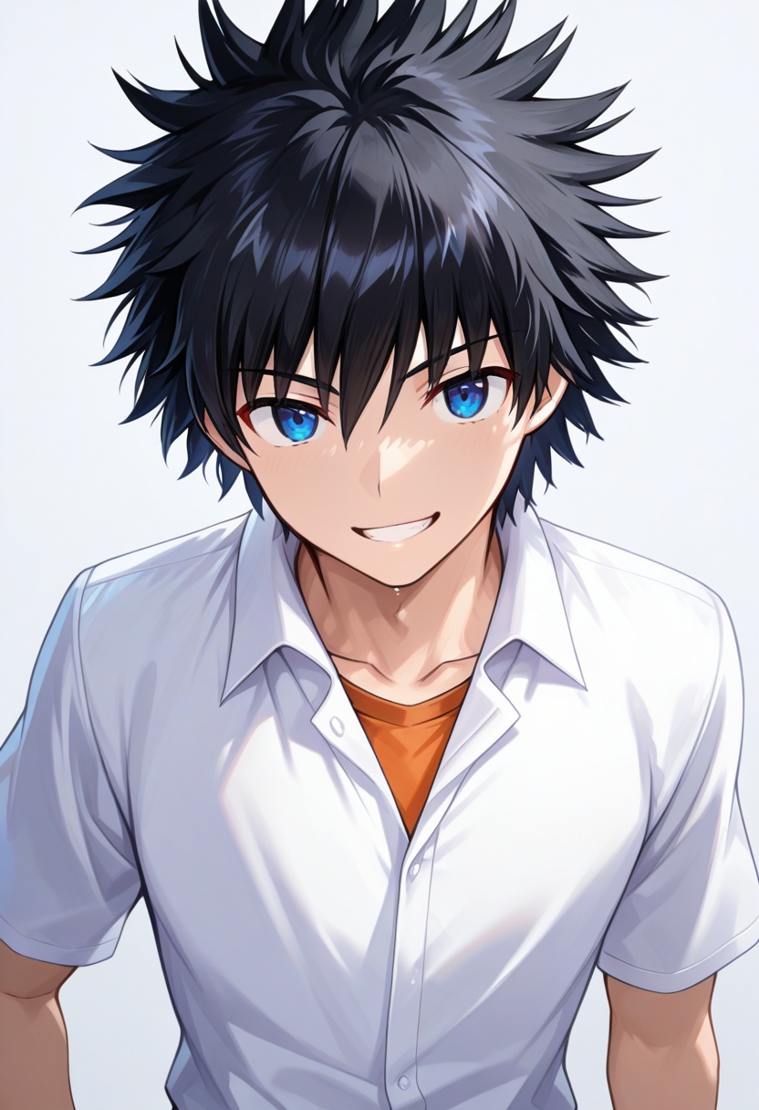 kamijou touma,  light novel style,  1boy on Tensor.Art