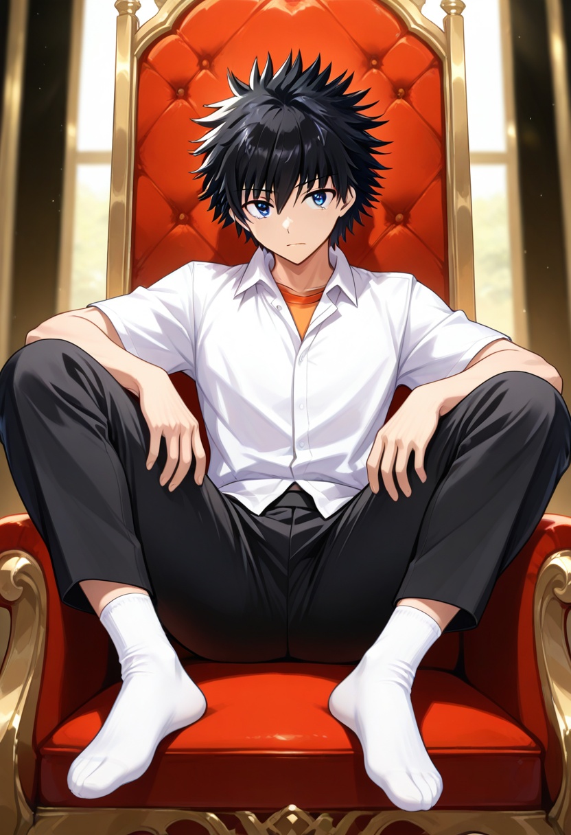 kamijou touma,  light novel style,  1boy on Tensor.Art