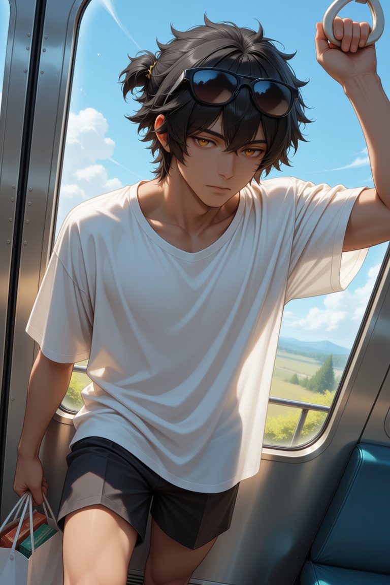 masterpiece,  best quality,  1boy on Tensor.Art