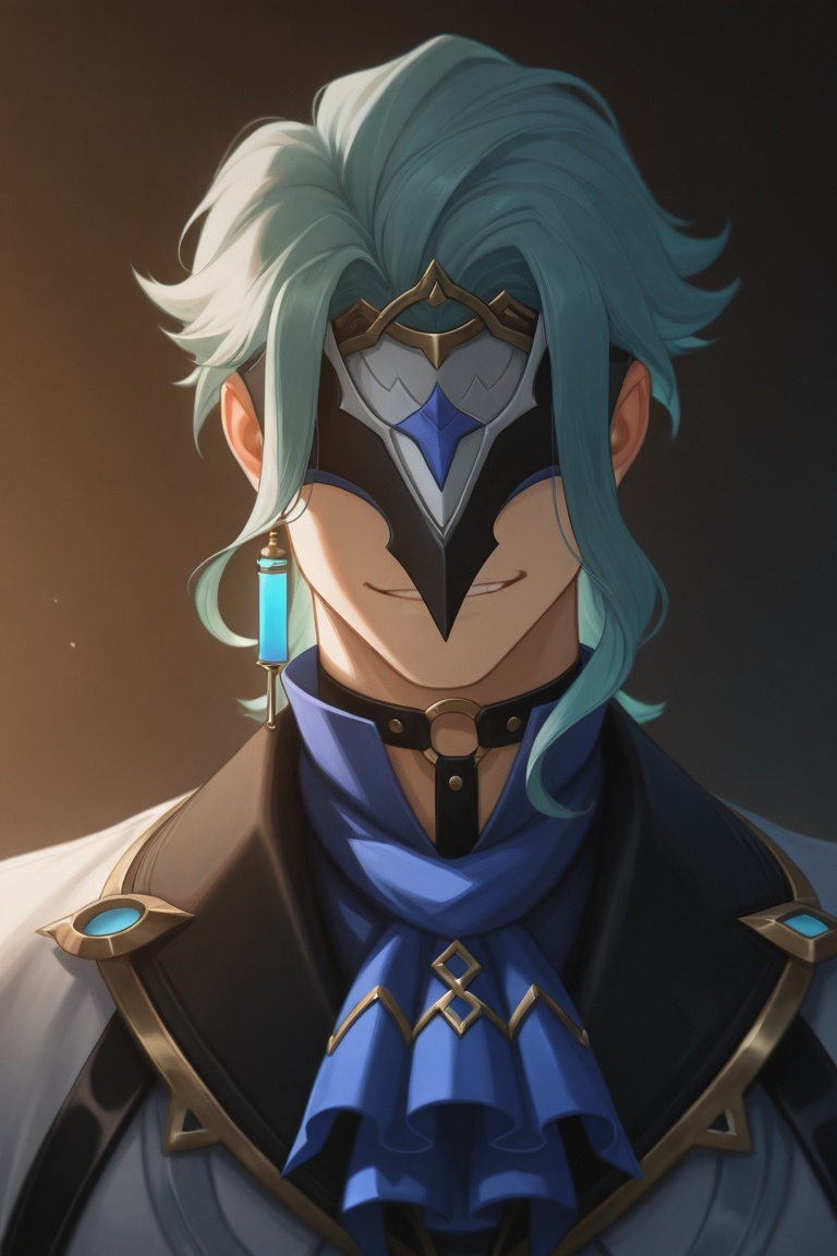 solo,  male focus,  dottore_omega on Tensor.Art